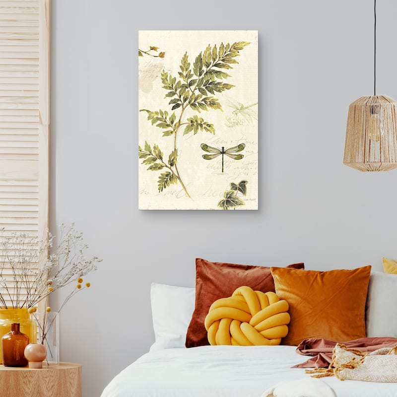 Ivies and Ferns III by Lisa Audit Canvas Art Print