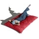 preview thumbnail 47 of 95, Jaxx 5.5' Huge Bean Bag Floor Pillow and Lounger for Adults - Microsuede