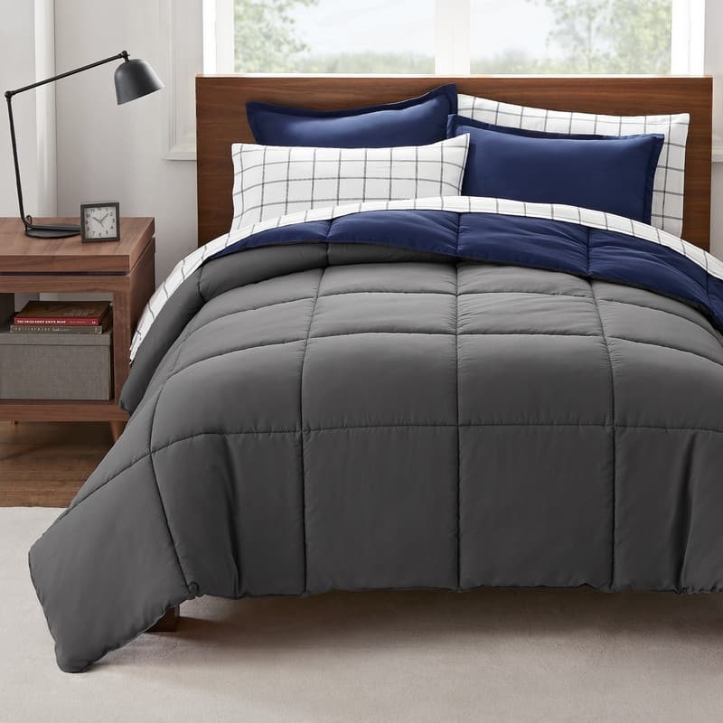 Serta Simply Clean Antimicrobial Reversible Bed in a Bag