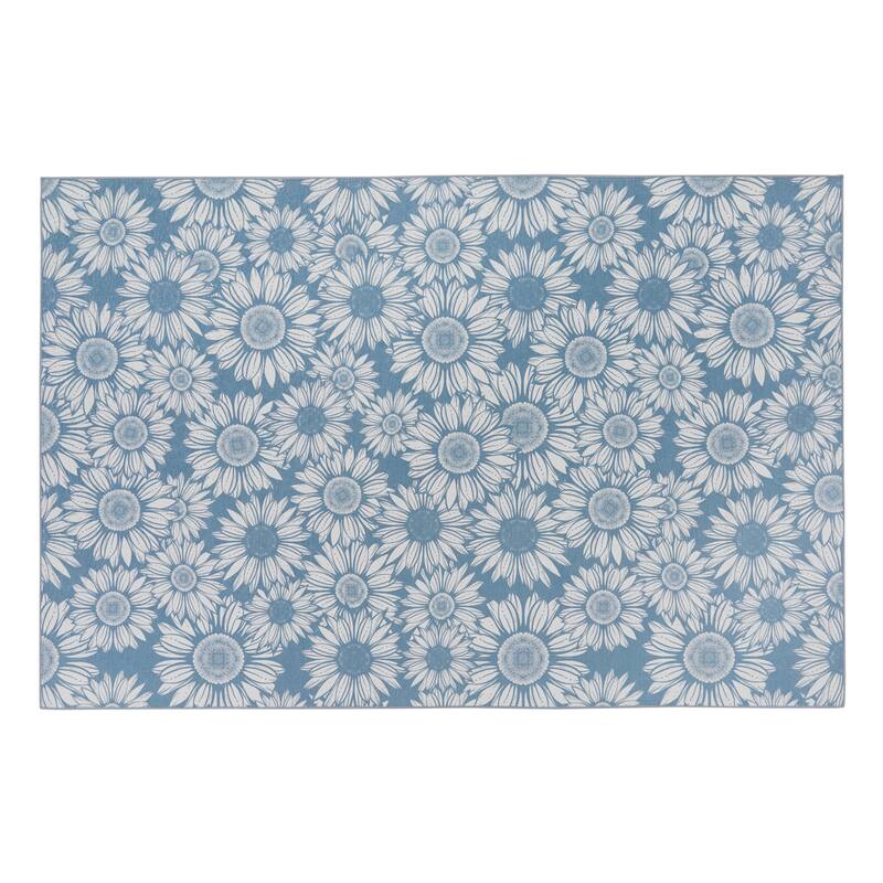 Park Designs Flower Garden Rug 4' X 6' - 4' X 6'