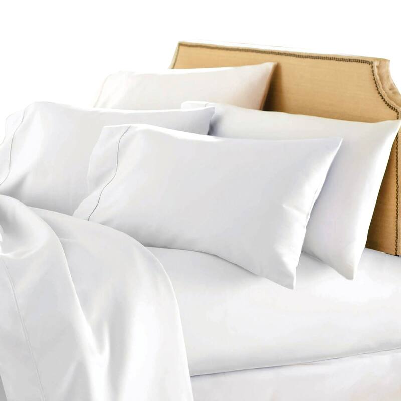 Lincove Soft and Durable Bed Pillowcase - 100% Cotton Sateen, 500 Thread Count