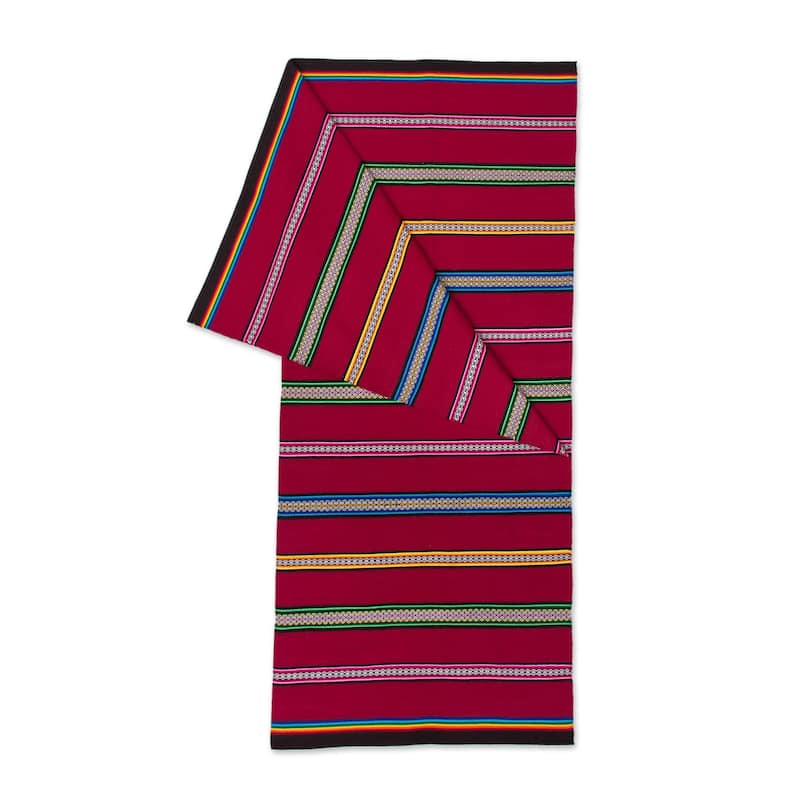 Novica Handmade Cozy Siesta Throw Blanket