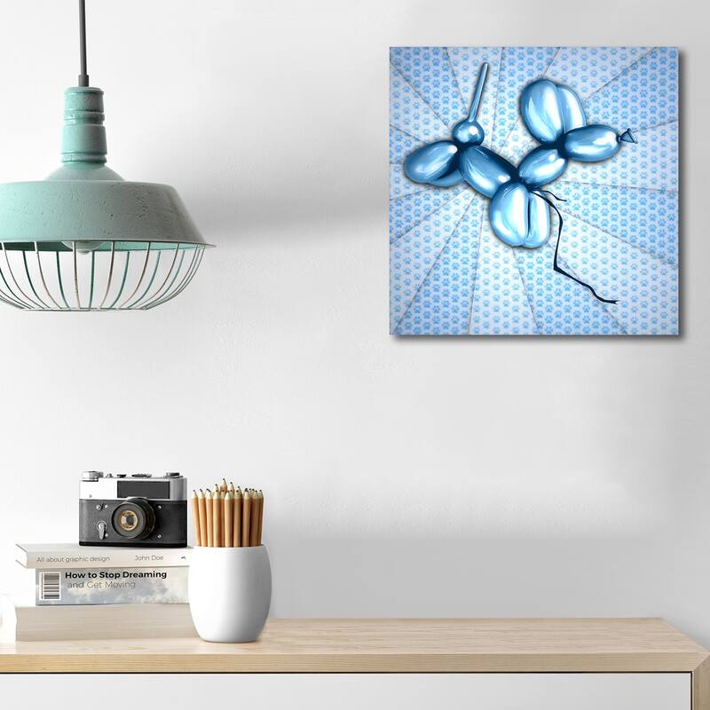 Matashi 5D Multi-Dimensional Wall Art - Custom Made Dog Balloon Wall Art Print