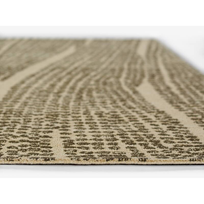 Momeni Teppe Hand Tufted Wool Geometric Area Rug
