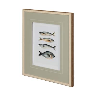 Four Fish I Framed Art Print