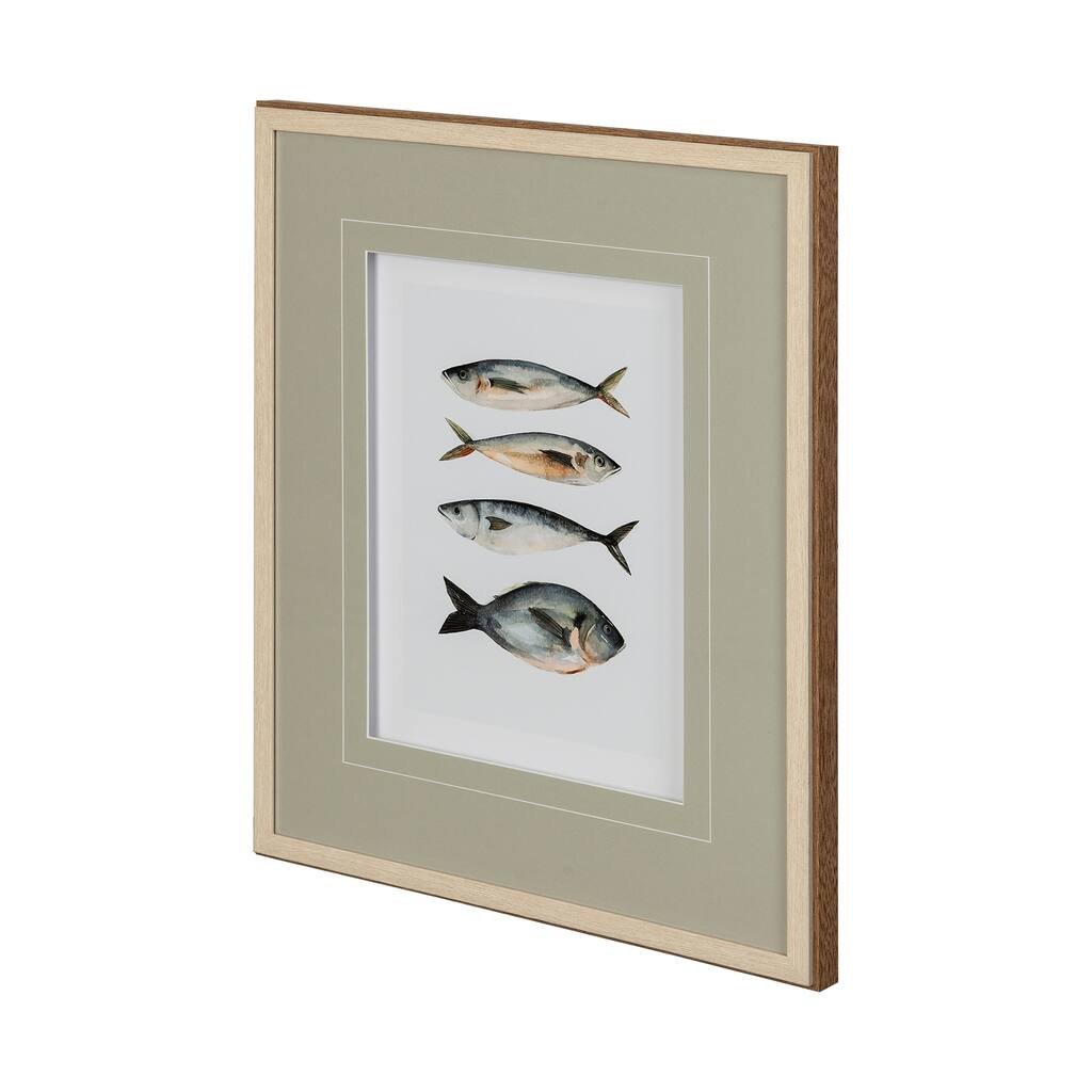 Four Fish I Framed Art Print