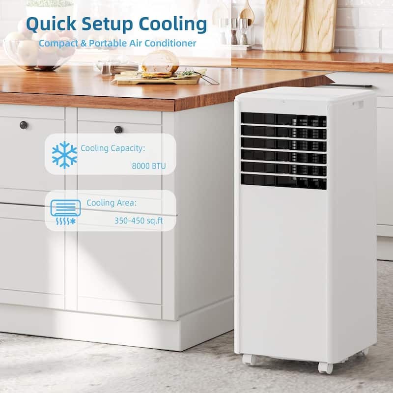 Portable Air Conditioner , 3-IN-1 Quiet Portable AC Unit with Remote Control