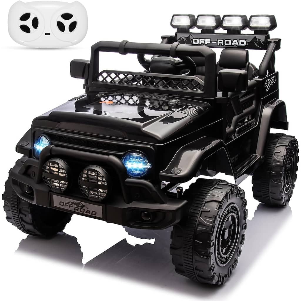 Ride On Truck Car for Kids, 12V Electric Ride On Car with Remote Control