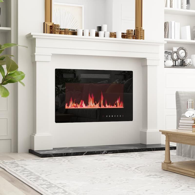 Living Room Essential: 68.9" TV Stand Optional Electric Fire Feature