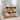 5-Cubby Kids Toy Storage Organizer Wooden Bookshelf Natural/White