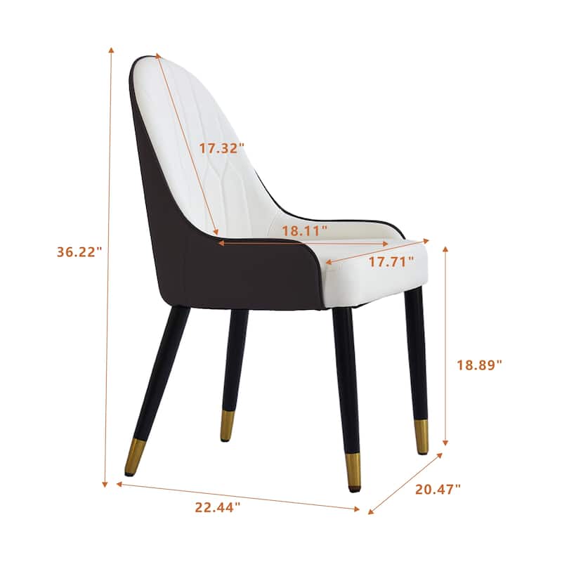 PU Dining Chair（Set of 2)