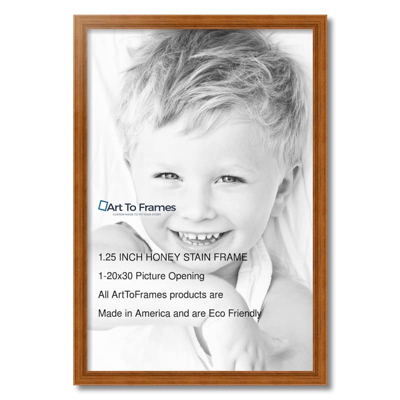 ArtToFrames Aribella 20x30 Inch Picture Frame, 1.25 Inch Wood Poster Frame Available in Multiple Colors (81375-20x30)