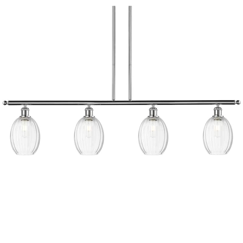 Innovations Lighting 516-4I-12-48 Preston Linear Preston 4 Light 48" - Polished Chrome / Clear