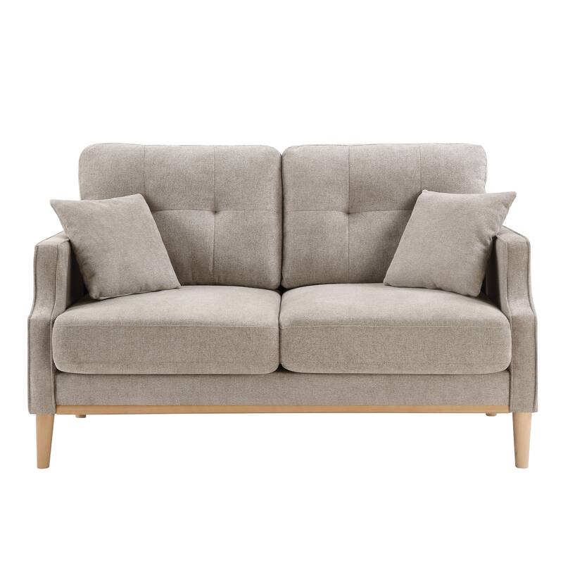 Living Space sofa With Waterproof Fabric and USB Charge port