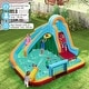preview thumbnail 7 of 8, Gymax Inflatable Water Slide Park 6-in-1 Giant Bounce House w/Long - Multicolor