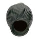 preview thumbnail 22 of 45, Ceramic Stylish Rubpert Contemporary Vase - Green