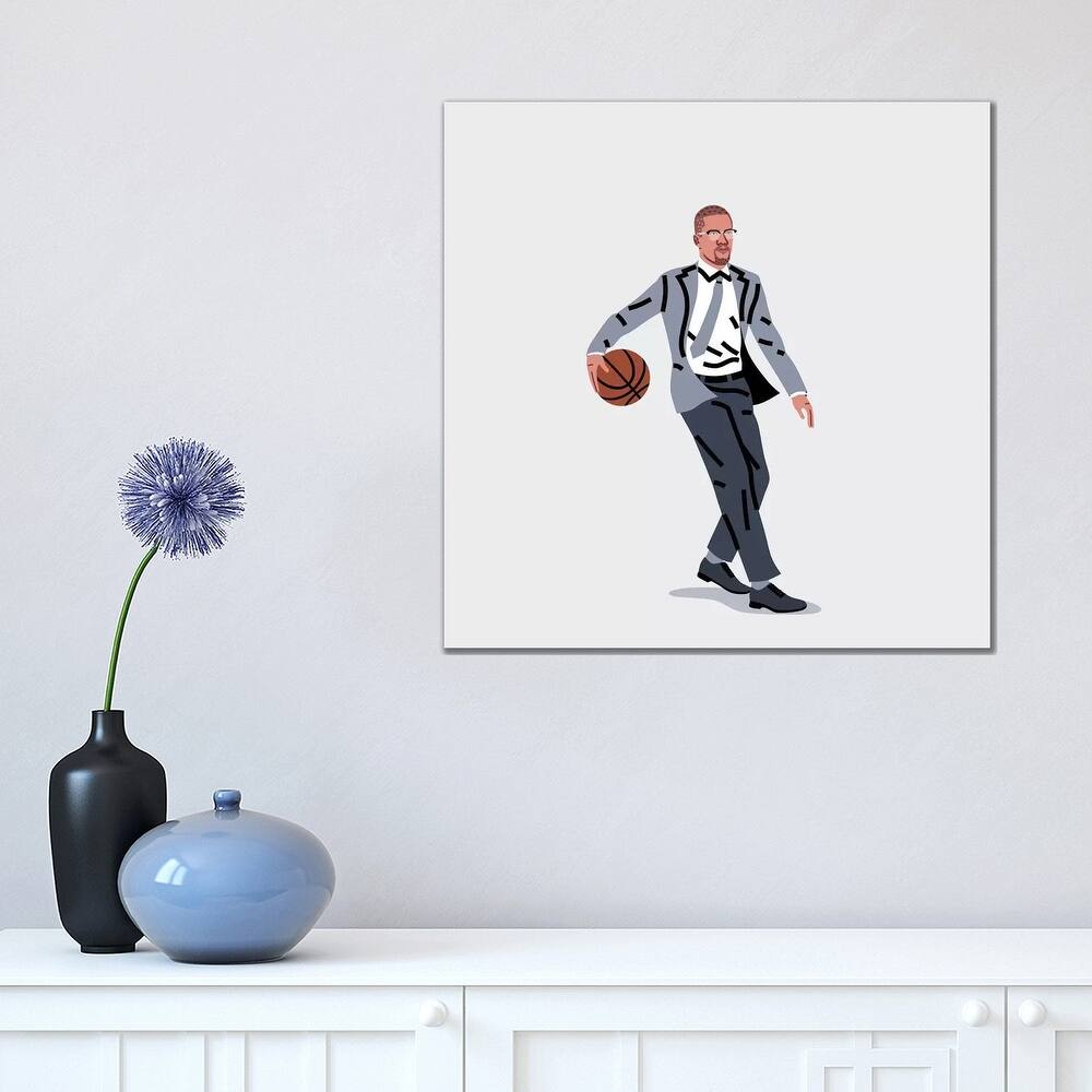 iCanvas "Balling Malcolm" by Elad Shagrir Canvas Print