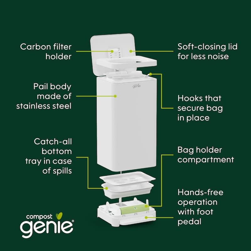 Compost Genie Bin W/8 bags