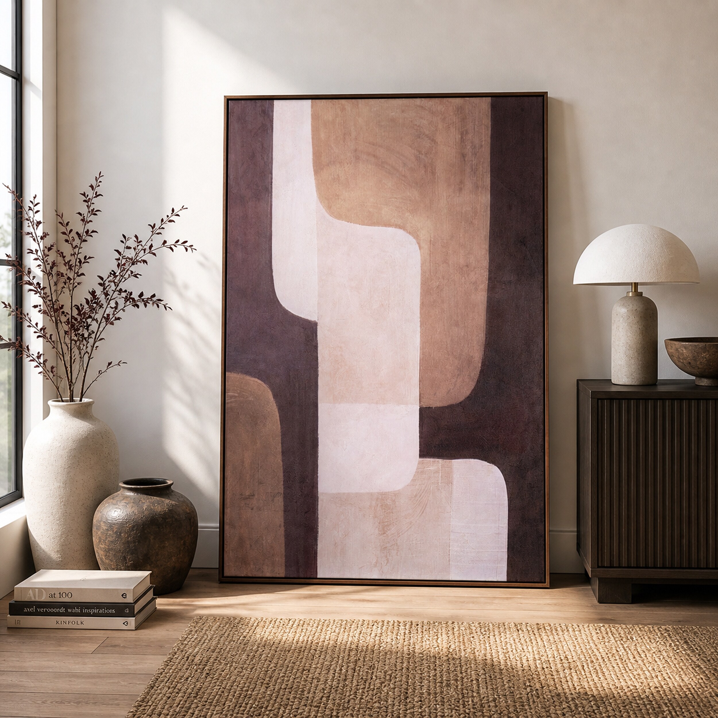 Moderato, Hand Painted Canvas