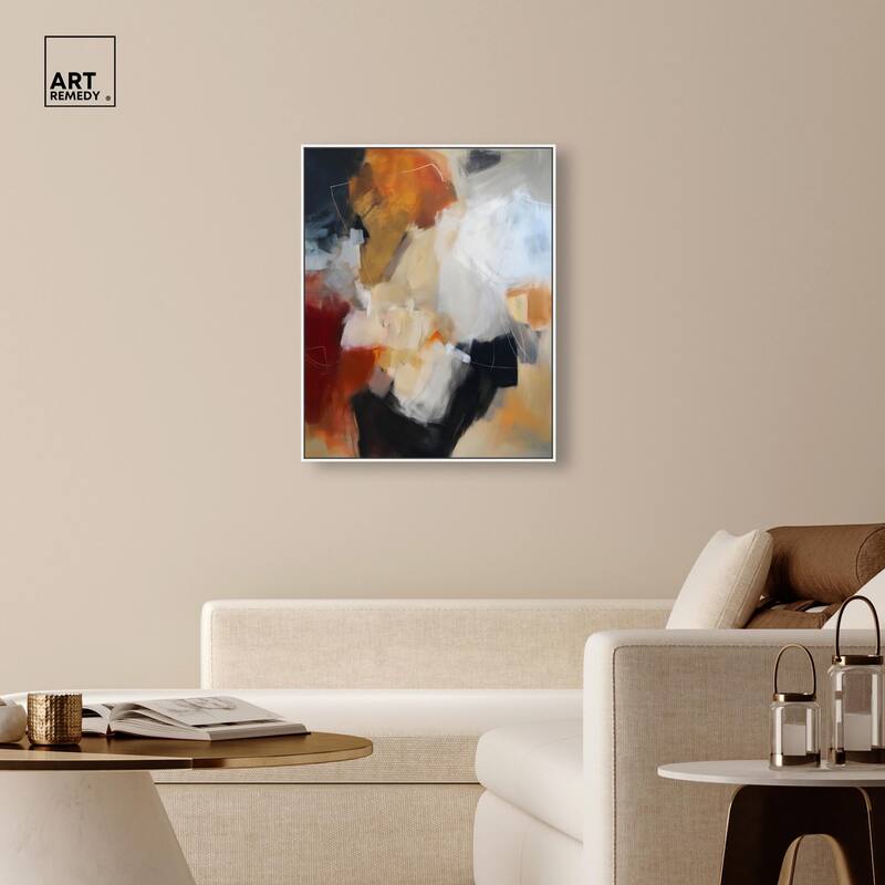 Earth and Fire II Canvas by Art Remedy