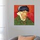 preview thumbnail 3 of 4, iCanvas "Self Portrait with Bandaged Ear, 1889" by Vincent van Gogh Canvas Print