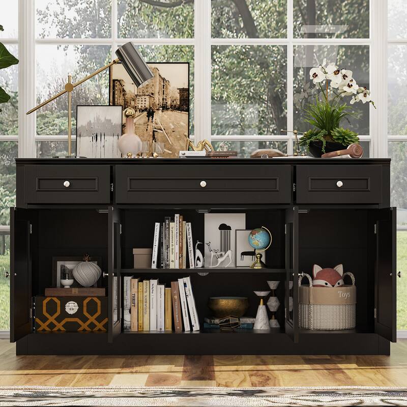 Entertainment Wall Unit /Bridge Multifunctional TV Stand Console Table