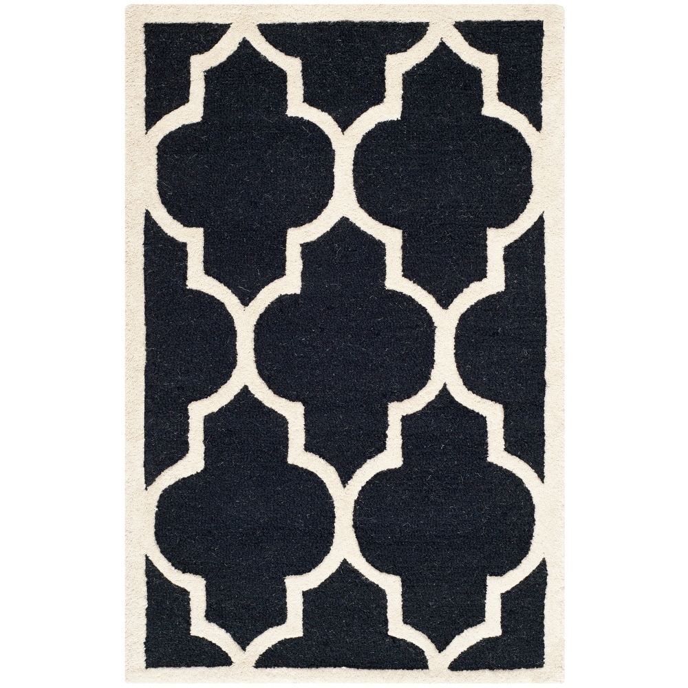 SAFAVIEH Handmade Cambridge Oddny Moroccan Trellis Wool Rug