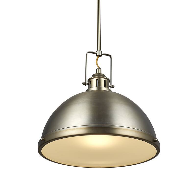 Singel Pendant 21.5 Inch Chrome Finish