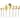 Mepra Fantasia Ice Gold Serving Set - 7 Pieces