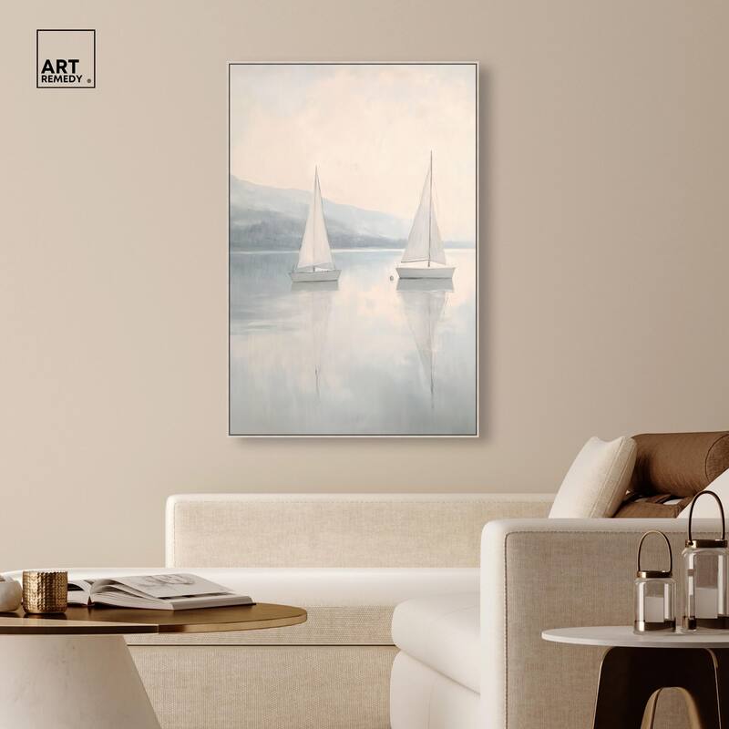 Dreaming of Sails II Canvas by Art Remedy
