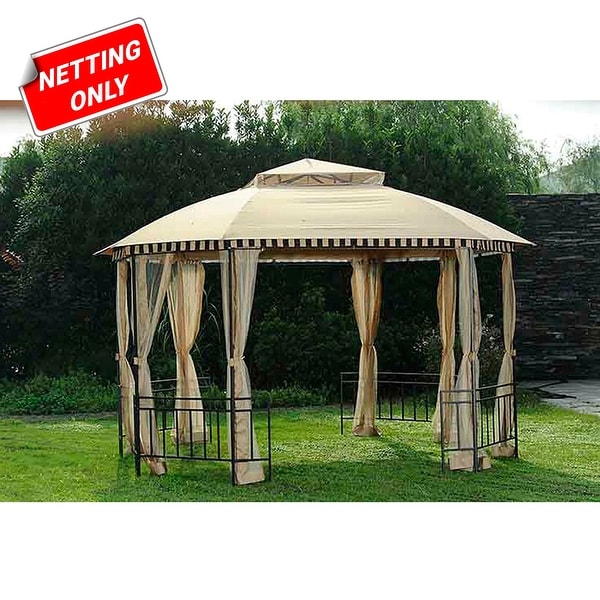 Shop Sunjoy Replacement Canopy Set For L Gz762pst B 10x10 Pop Up Gazebo Overstock 20749116