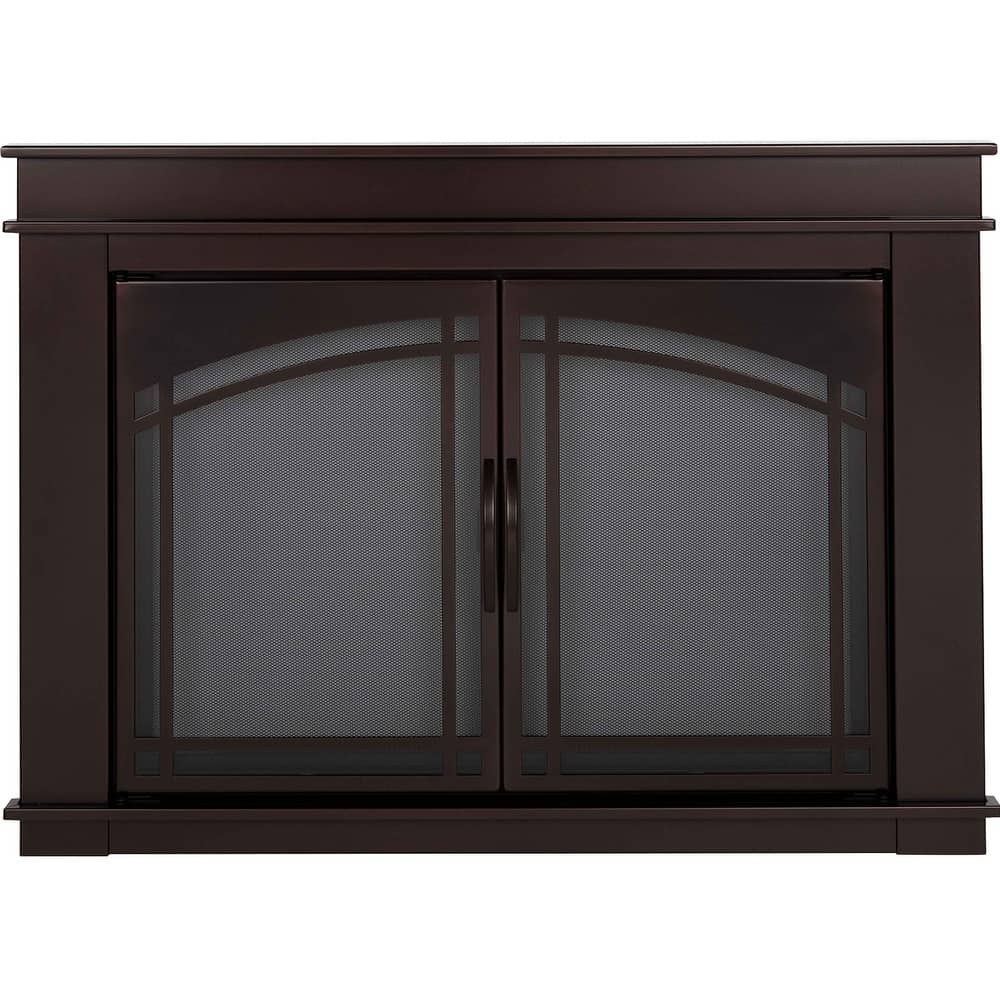 Pleasant Hearth Fenwick Fireplace Glass Door