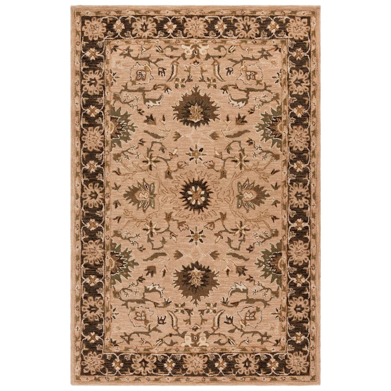SAFAVIEH, Handmade Anatolia Patricie Traditional Oriental Hand-spun Wool Rug