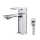 preview thumbnail 16 of 34, Lead-free Solid Brass Single Handle Bathroom Vanity Faucet with Hose Chrome W/ Pop Up Drain