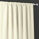 preview thumbnail 99 of 101, Exclusive Fabrics Italian Faux Linen Curtain (1 Panel)