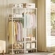 preview thumbnail 5 of 7, Sturdy Clothes Rack with Adjustable Shelves – Metal Garment Rack for Bedroom, Laundry & Living Room.
