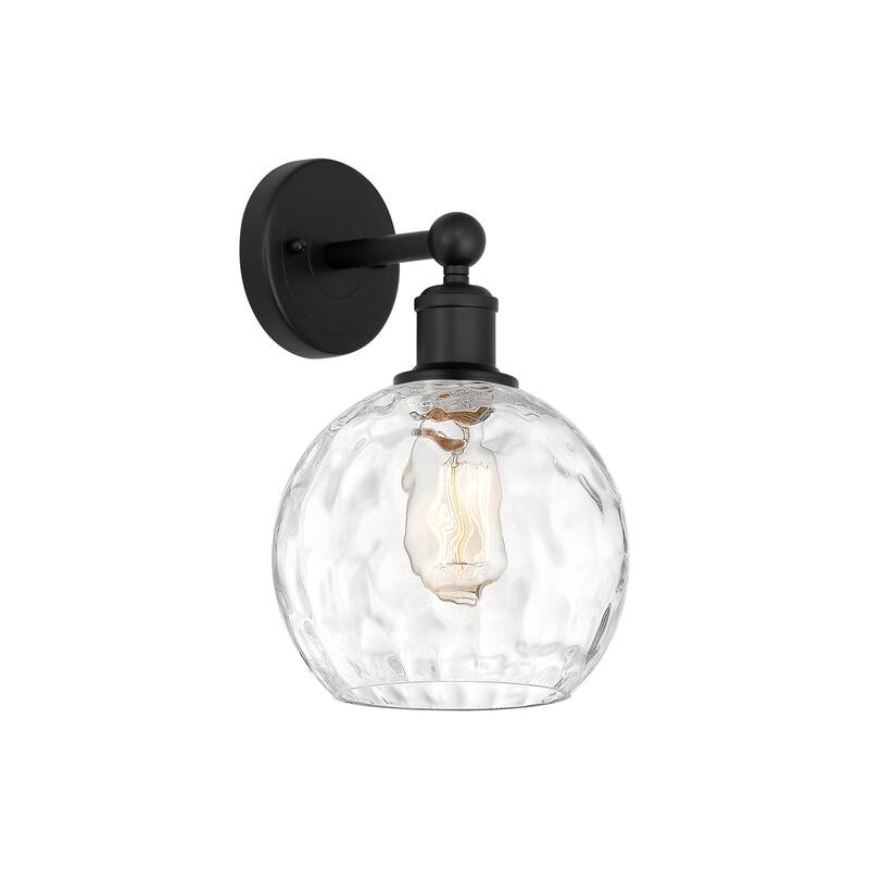 Innovations Lighting Athens Water Glass - 1 Light 8" Sconce