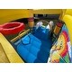 preview thumbnail 8 of 6, Minions Bounce House Waterslide, Outdoor Fun Tropical Inflatable Waterpark, Backyard Slide with Water Cannon for Kids Ages 3-8