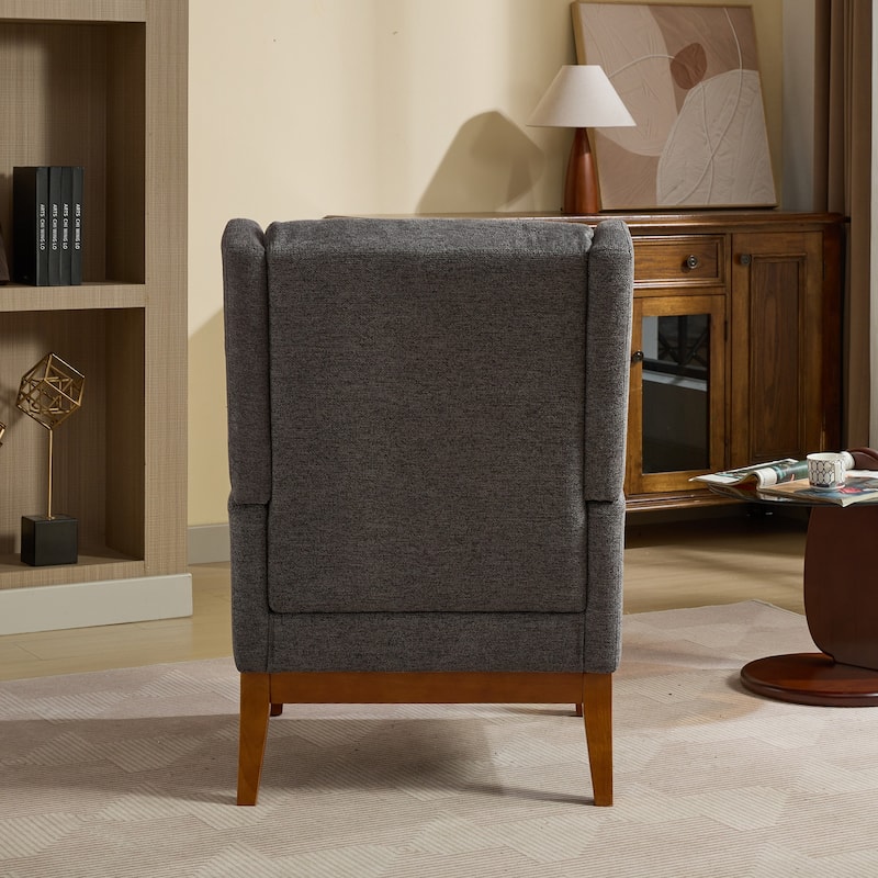 Modern Accent Chair,Polyester Blend Single Lounge Sofa Chair