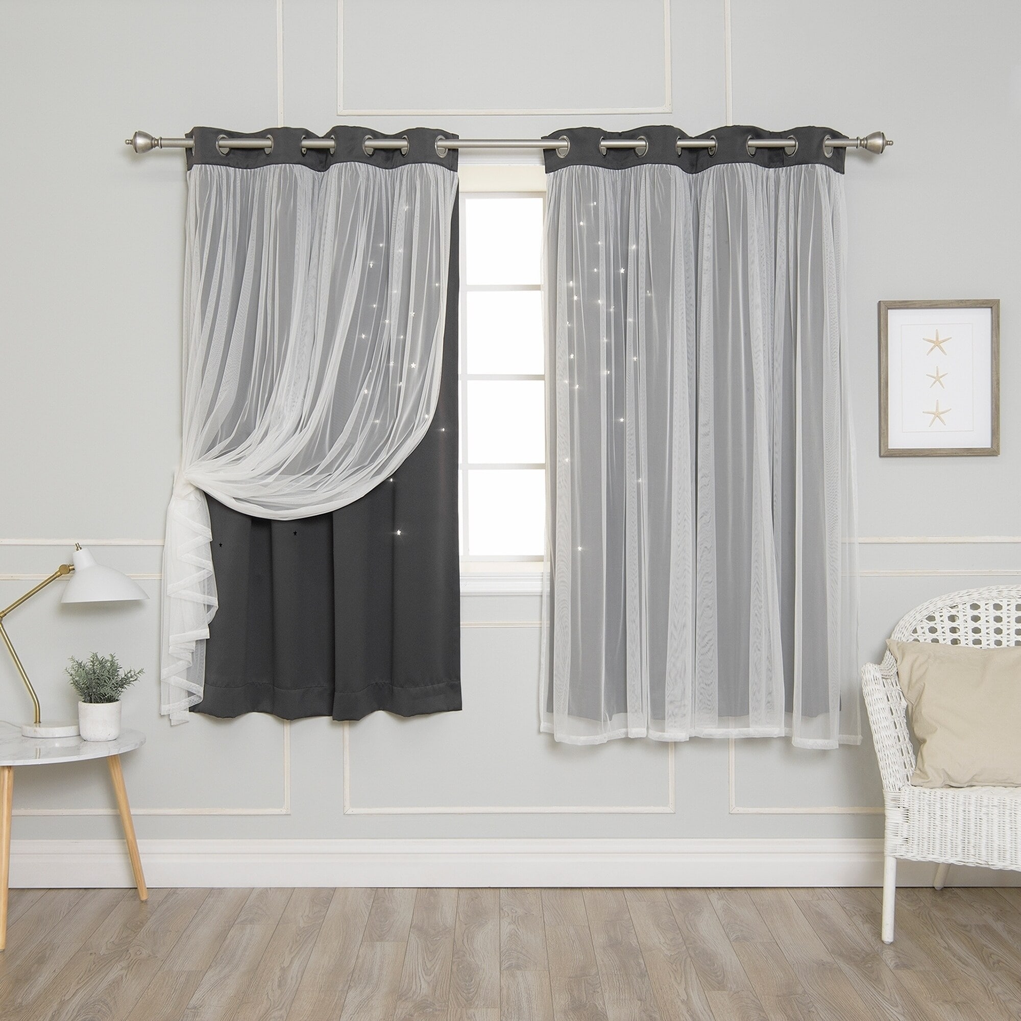 Internet Celebrity Velcro Punch-Free Curtains, Blackout Bedroom Short  Curtains, Double-Layer Velcro …See more Internet Celebrity Velcro  Punch-Free