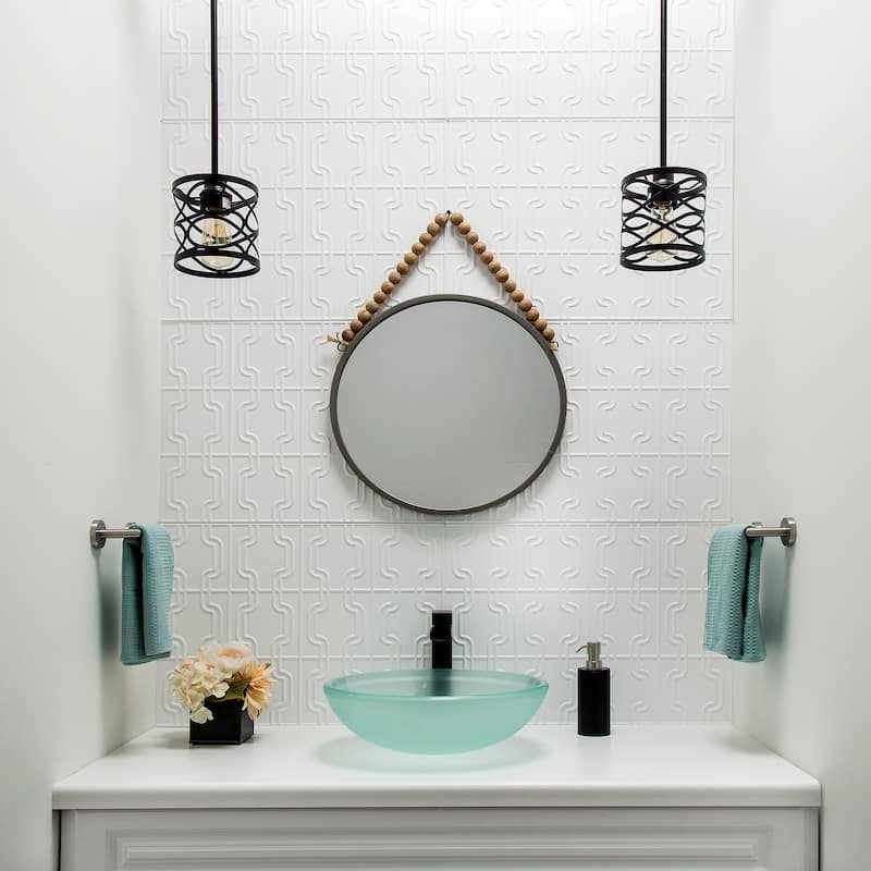 FASÄDE Chain Decorative Vinyl Backsplash Panel