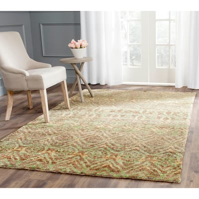 SAFAVIEH Handmade Bohemian Efimia Boho Jute Rug