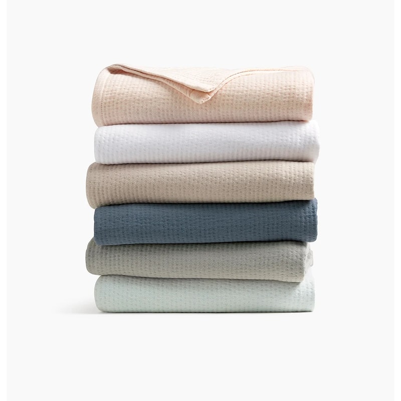 Truly Soft Matelasse Organic Blanket