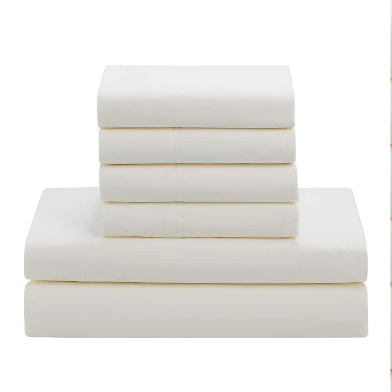 Sweet Home Collection Luxury Solid Bed-In-a-Bag with Sheet Set