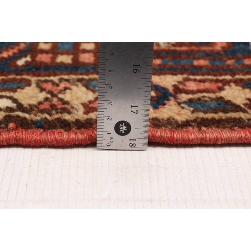 ECARPETGALLERY Hand-knotted Sarabi Light Red Wool Rug - 7'7 x 10'7