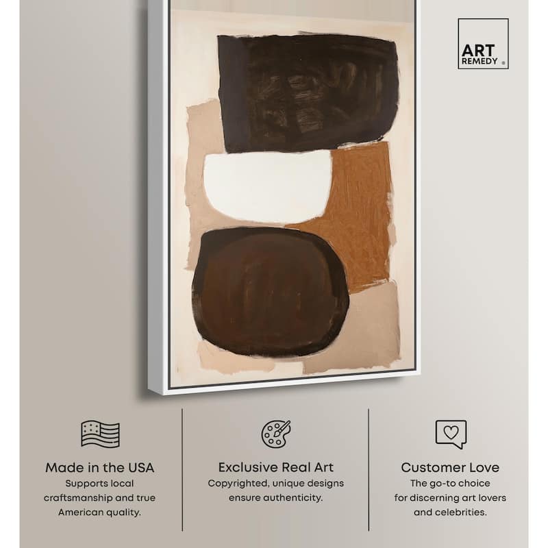Asymmetrical Balance II Canvas by Art Remedy
