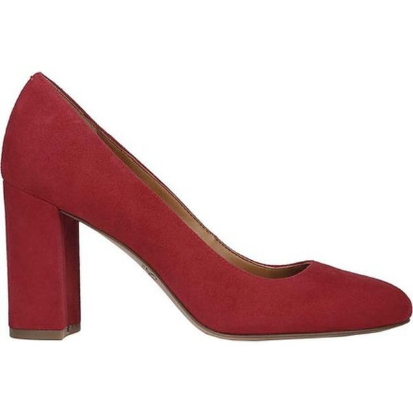 franco sarto aziza block heel pump