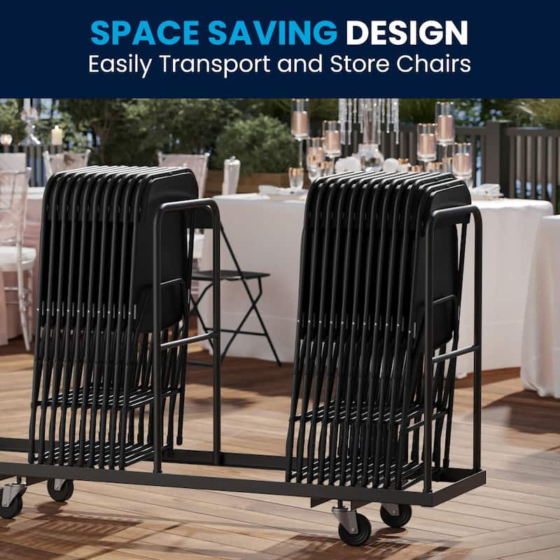 Plastic Folding Chair - 10 Pack 650LB Weight Capacity - Event Chair