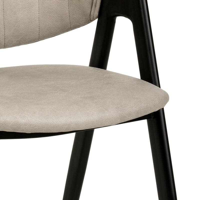 7-Piece Dining Set with 55-Inch Sintered Stone Dining Table and 6 Accent Arm Chairs