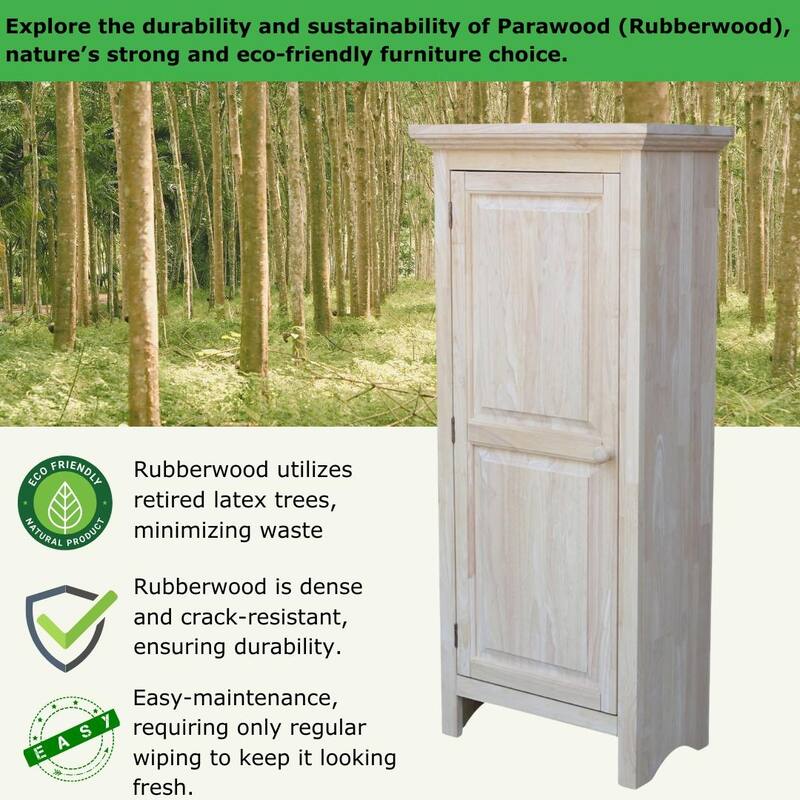 Solid Wood Storage Cabinet Cupboard